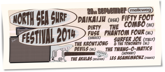 The Akulas 20-09-2014 North Sea Surf Festival