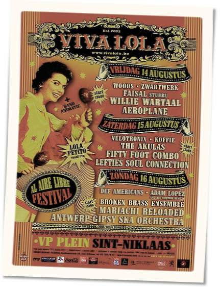 The Akulas 15-07-2015 Viva Lola Festival Sint-Niklaas